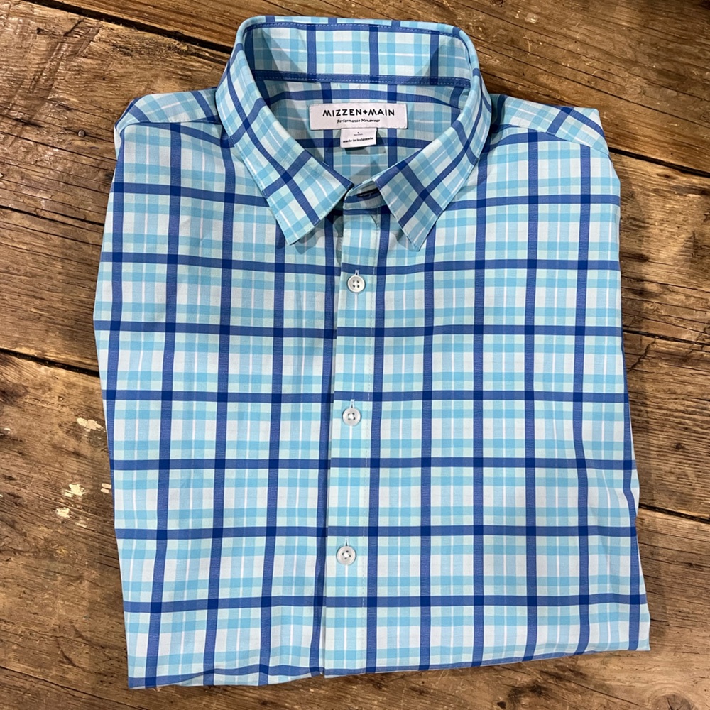 NWOT Mizzen & Main Leeward dress shirt